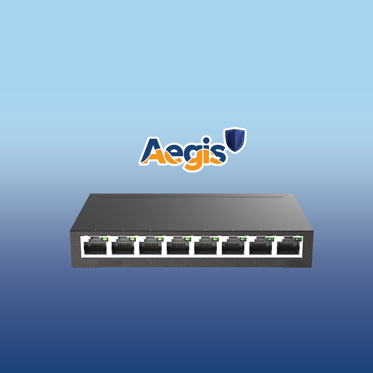 Glomex Aegis Managed Switch 8 ports