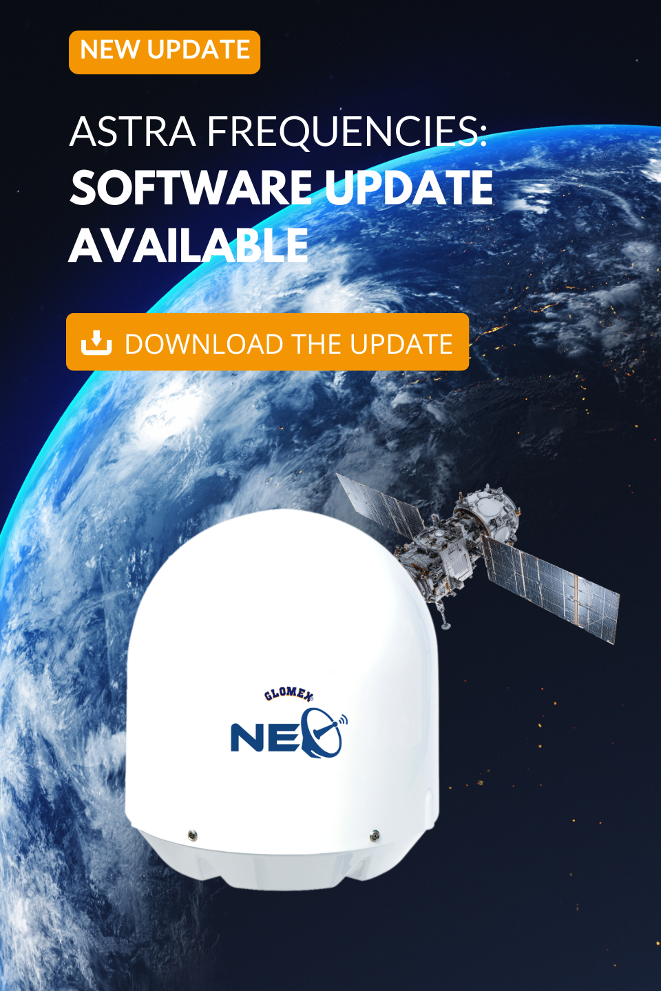 Glomex NEO – Astra Satellite Frequency Update